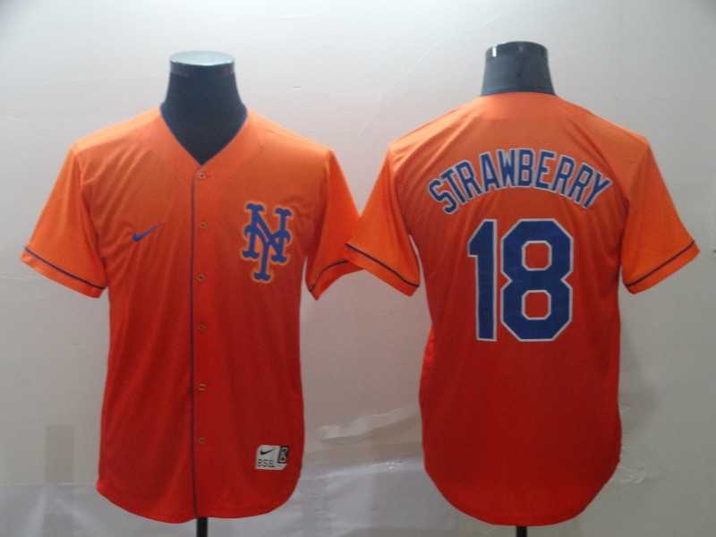 Mets 18 Darryl Strawberry Orange Drift Fashion Jersey,We sell and wholesale Mets 18 Darryl Strawberry Orange Drift Fashion Jersey on line form chian!